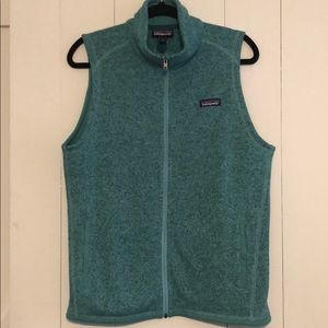 NWT BLUE PATAGONIA VEST!!! SIZE LARGE